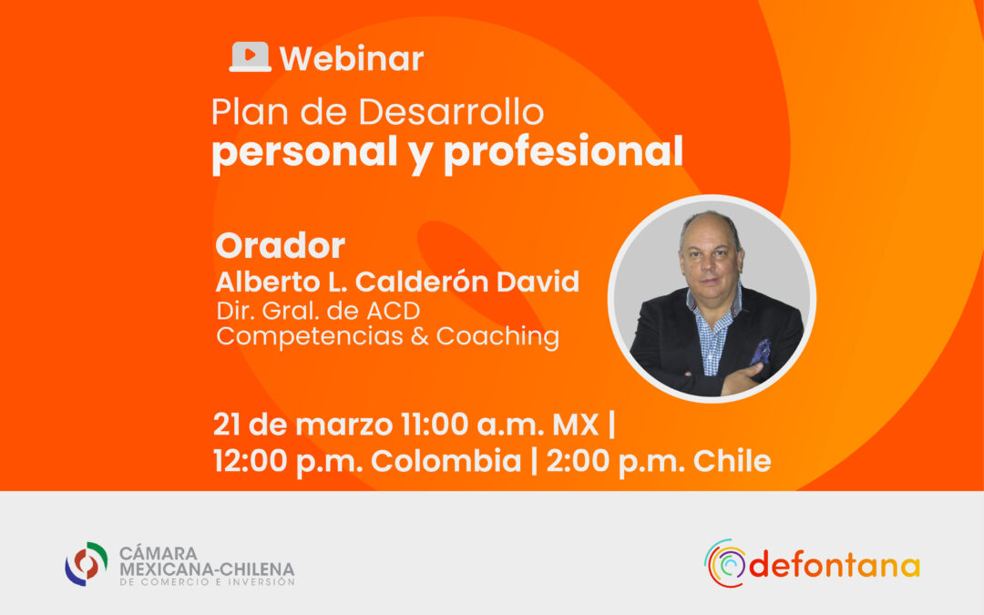 Webinar: Plan de desarrollo personal y profesional