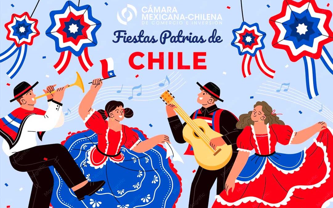 Celebración de las Fiestas Patrias de Chile en México